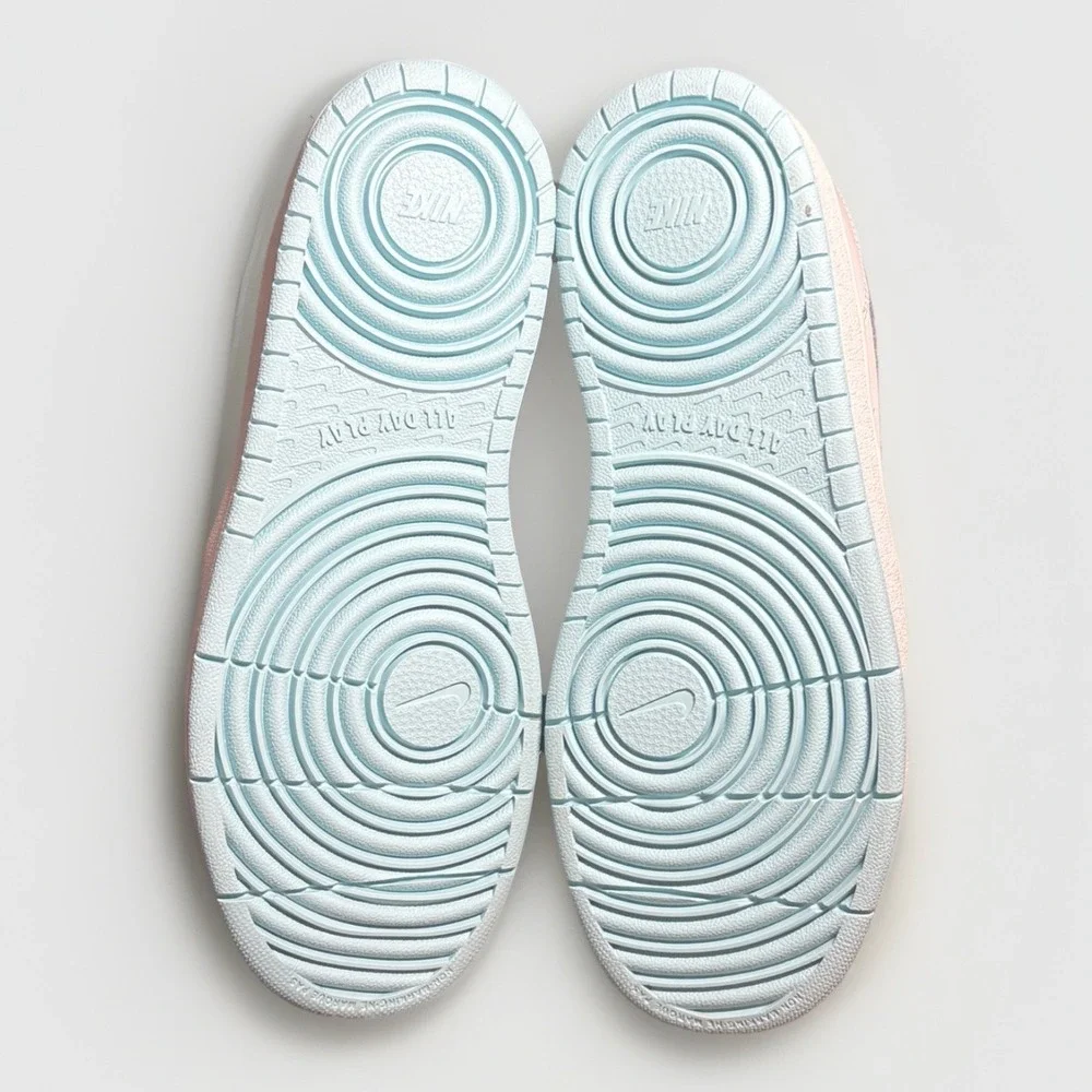Nike Court Borough 2 Low White Dark Purple Dust - BQ5448-112 Size‎ 7 Youth